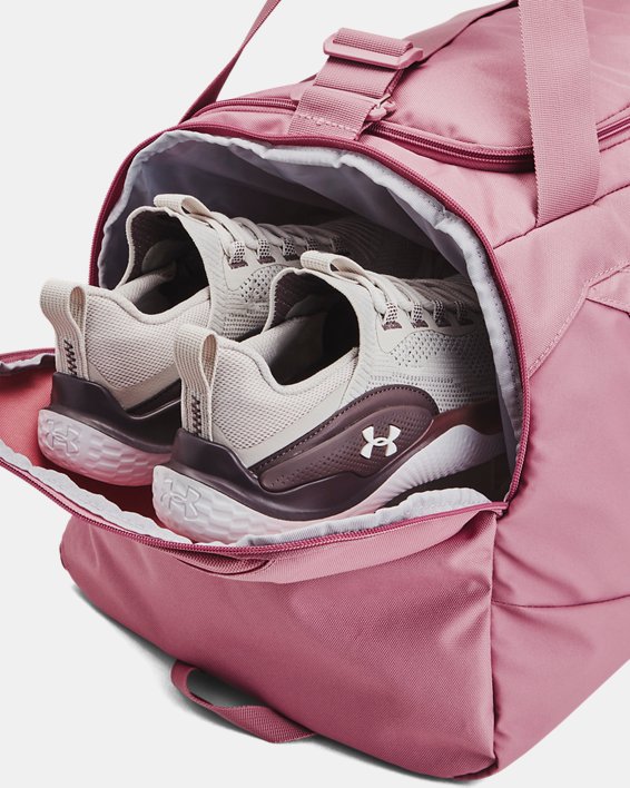 UA Undeniable 5.0 Medium Duffle Bag in Pink image number 4